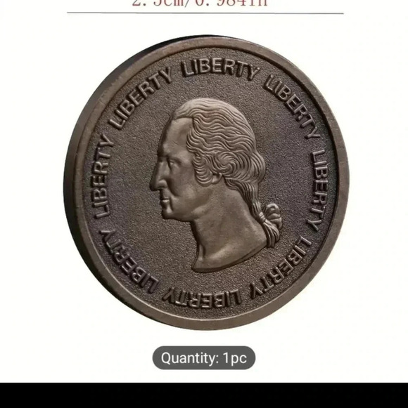 Free Heads Commemorative Coin..rare collectable..not many made..NWT - Picture 6 of 7